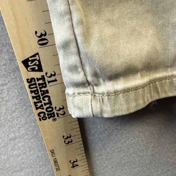 Tommy Bahama Flat Front Chino Pants Mens 40x34 Tan Straight Vacation Golf Cruise - Picture 5 of 10